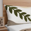 Sweet Jojo Designs Gender Neutral Unisex Body Pillow Cover (Pillow Not Included) 54in.x20in. Boho Desert Leaf Green Orange Beige - 4 of 4