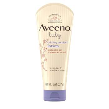 Aveeno Baby Calming Comfort Moisturizing Body Lotion - Lavender & Vanilla Scents - 8oz