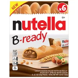 Nutella B-Ready - 6ct/6oz