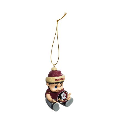 Evergreen Florida State University New Lil Fan Ornament