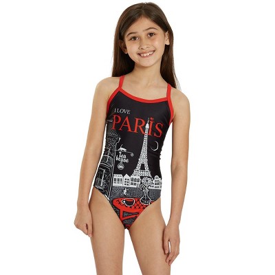 Sporti Paris Twilight Thin Strap One Piece Swimsuit (22-44)