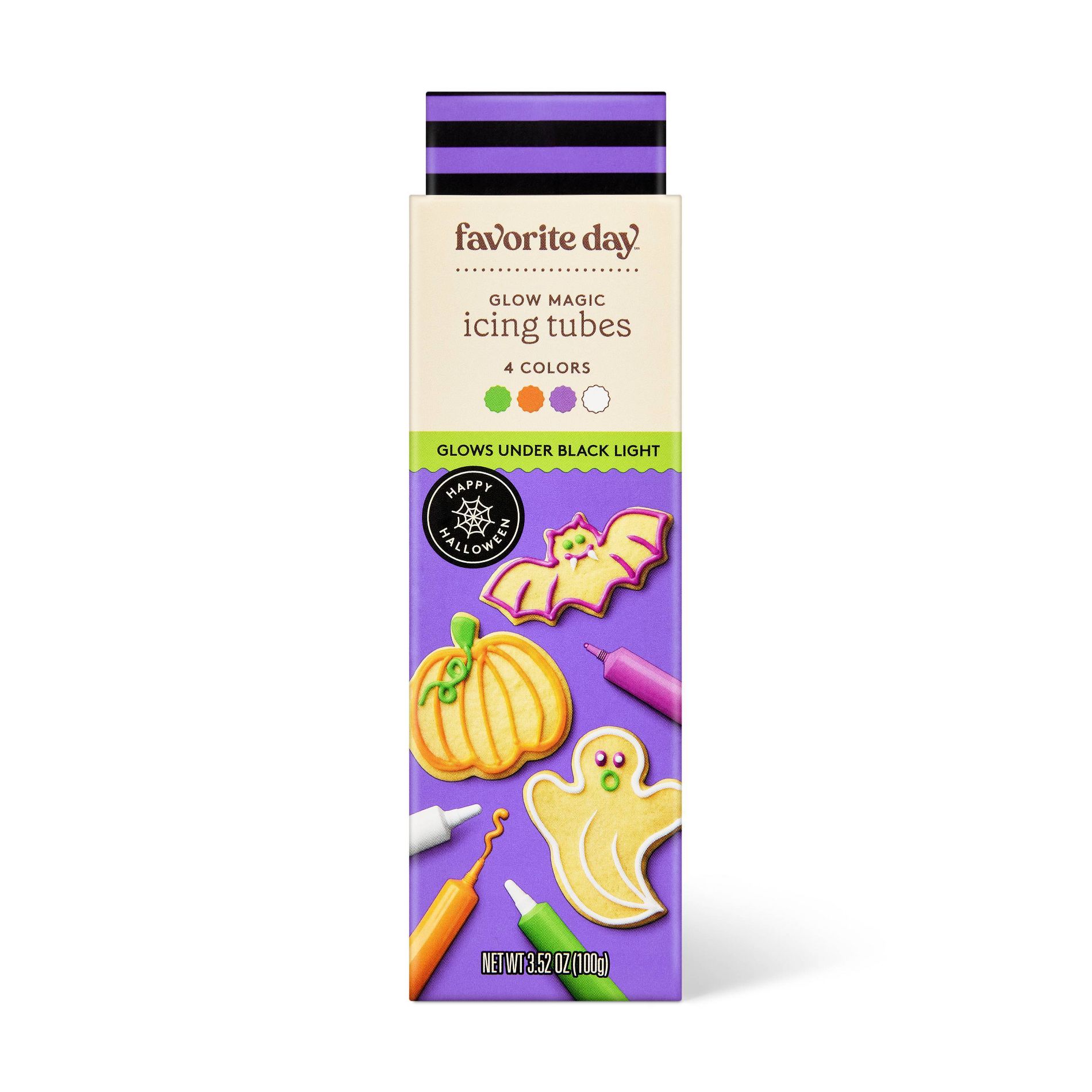 Glow Magic Icing Tubes - 4ct/3.52oz - Favorite Day™