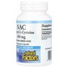 Natural Factors NAC, N-Acetyl-L-Cysteine, 600 mg, 60 Vegetarian Capsules - 4 of 4