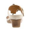 GC Shoes Flora Flower Comfort Slide Wedge Sandals - 3 of 4