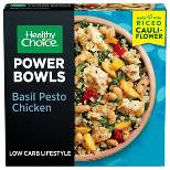 Healthy Choice Gluten Free Frozen Power Bowl Basil Pesto Chicken with Riced Cauliflower - 9.25oz