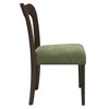Lyngins Set of 2 Contemporary Upholstered Dining Chairs – Rubberwood Frame (300lb Capacity), Open-Back Design, Modern Minimalist Living Room Chair - 2 of 4
