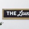 VIP Wood 23.5 in. Black Laundry Room Wall Sign - 3 of 4