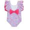 RuffleButts Girls UPF50+ Butterfly One Piece Swimsuit - 2 of 4