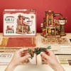 ROBOTIME 3D Puzzles, Wooden Puzzle Magic Factory Model with Exquisite Accessories, Unique Puzzle for Kids Adults, Multicolored, 9.61"*10.08"*6.42" - 3 of 4