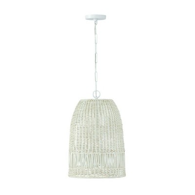 Capital Lighting Naomi 1 - Light Pendant in  Chalk White