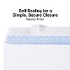 Staples Simply QuickStrip Security Tint #6 3/4 Env 3 5/8" x 6 1/2" White 50/BX 862999 - 2 of 4