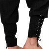 Joyfy Halloween Costume Men Ankle Banded Pirate Long Pants Medieval Renaissance Costume Pants Viking Costume Bottoms for Halloween Dress Up Party - 4 of 4