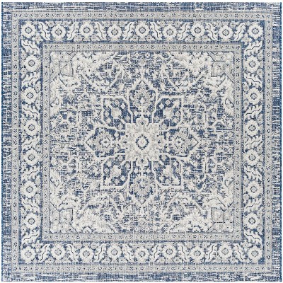 Hauteloom Etoile Navy Blue Performance Rug