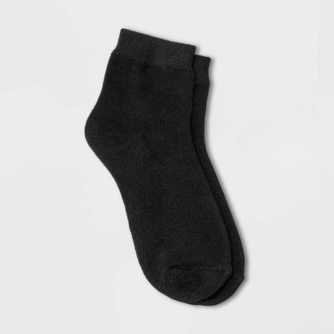 Ladies black shop ankle socks