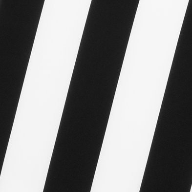 black and white stripes