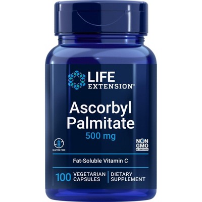 Ascorbyl Palmitate 500 mg by Life Extension  -  100 VegCap