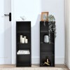 CAVINAS Bookcases for Living Room 8-Tier Bookshelf Storage Cabinet with Adjustable Shelves Multi-functional Bookcase - 3 of 4