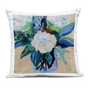 Stupell Industries Light Hearted Bouquet Outdoor Decorative Throw Pillow, 18 x 18 - 1 of 3