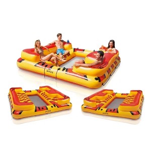 Intex Marine Oasis Inflatable Water Float (123x122x21