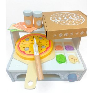Toyster's Pizza Oven Play Set Pretend Play Kitchen Toy Playset For Girls & Boys - 1 of 4