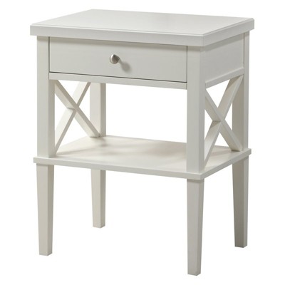 Marta Nightstand in White - Comfort Pointe 
