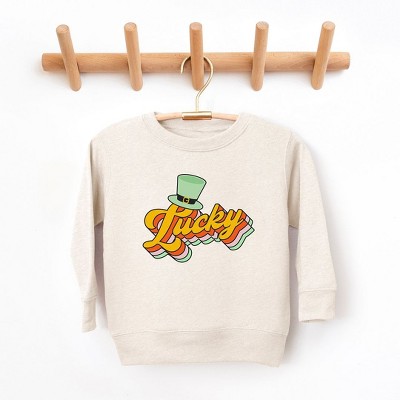 The Juniper Shop Retro Lucky Hat Toddler Graphic Sweatshirt