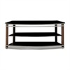 Abello Metal 52-inch TV Stand in Brown and Silver - Furniture of America - 3 of 3