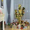 Resenkos 6-Ft Cactus Style Artificial Christmas Tree with LED Lights - - 4 of 4
