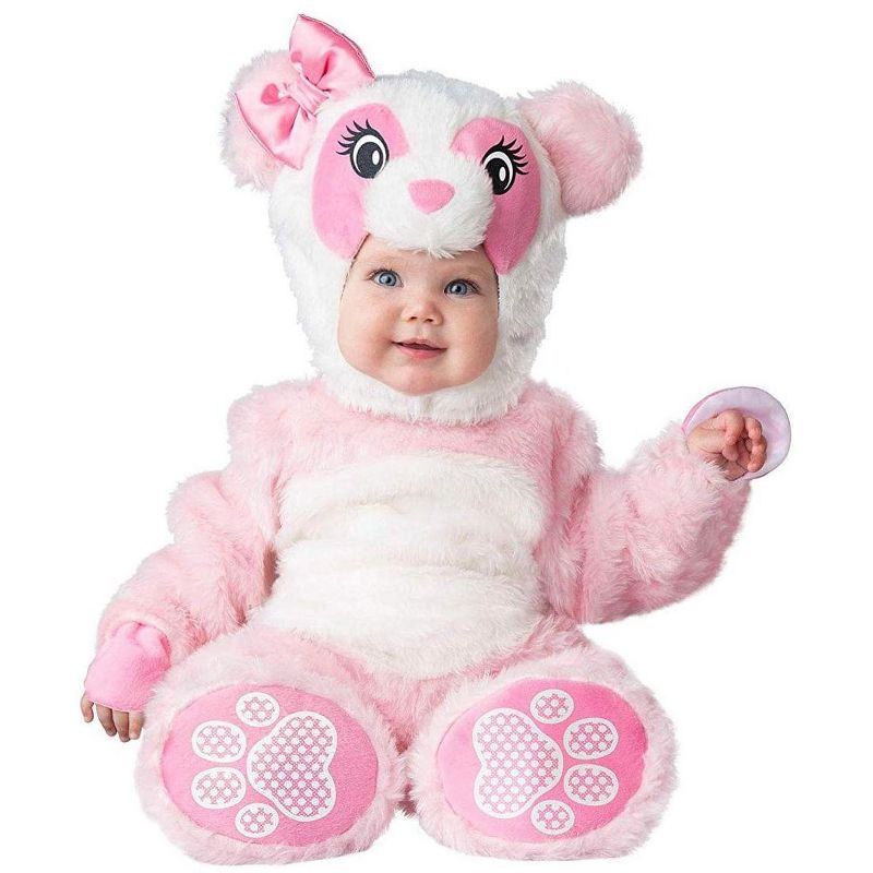 Incharacter Lil' Pink Panda Infant Costume, 1 of 2