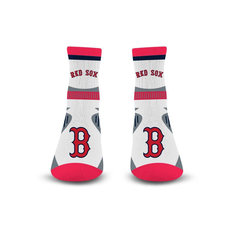 MLB Boston Red Sox Large Quarter Socks, 3 of 5