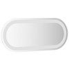 vidaXL LED Bathroom Mirror Wall Mounted Bathroom Vanity Mirror with Lights Oval - 4 of 4