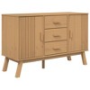 vidaXL Sideboard OLDEN Brown 44.9 in.x16.9 in.x28.9 in. Solid Wood Pine - image 2 of 4