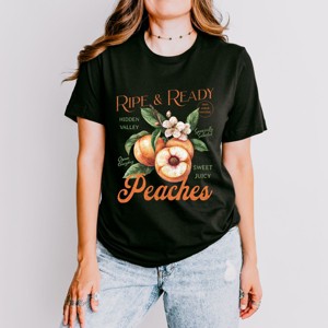 Simply Sage Market Ripe & Ready Peaches Short Sleeve Tee - 1 of 4
