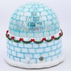 Roman 6.5" Lighted Musical Igloo with Rotating Characters - 2 of 4