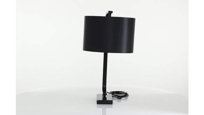Traditional Metal Table Lamp Black - Olivia &#38; May, 2 of 17, play video