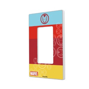 Marvel Avengers Sigil Hidden-Screw Light Switch Plate for Single Rocker - 1 of 4