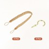 Unique Bargains Hand Woven Braided Rope Decorative Curtain Tiebacks - 3 of 4