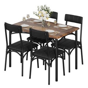 Upholstered Chairs, Rectangular Table for Small Spaces, Kitchen & Dining Room - 1 of 4