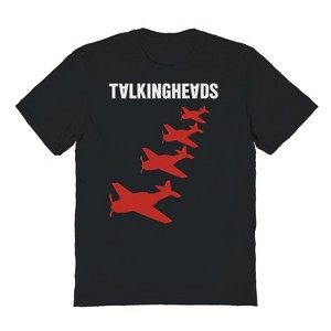 Talking Heads Men's Aircraft Silhouettes Short Sleeve Graphic Cotton T-Shirt - 1 of 3