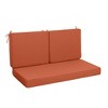 Outdoor Loveseat Cushion Set 48X24X4.5inch Deep Seat Cushions for Patio Furniture - 2 of 4