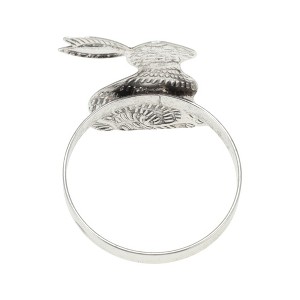 Unique Bargains Napkin Rings Rabbit Stainless Steel 1 Pc - 1 of 3