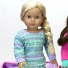 Sophia’s Pattern Pajamas for 18" Dolls, Aqua/Purple - 4 of 4