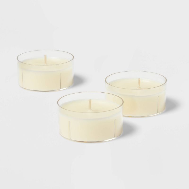 12pk Unscented Jumbo TL Candles Cream - Room Essentials&#8482;, 4 of 5