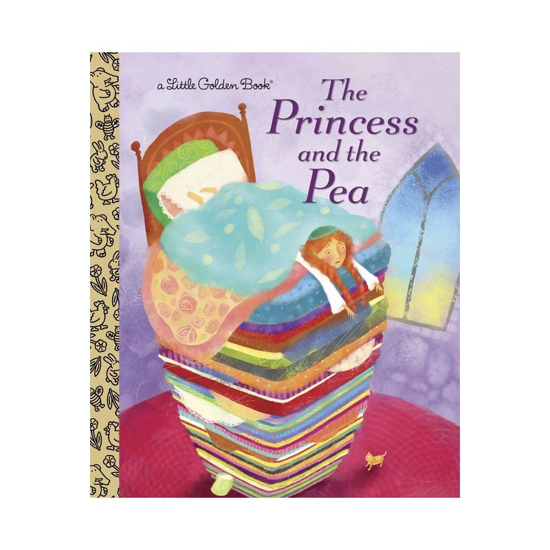 The Princess and the Pea - (Little Golden Book) by  Hans Christian Andersen (Hardcover), 1 of 2