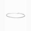 Bearfruit Jewelry Sterling Silver 18k Gold Plated Cherie Tennis Bracelet - 3 of 4