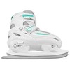 Lake Placid SUMMIT Adjustable Ice Skate White/Mint - S (10J-13) - image 3 of 4