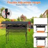 Racxily Portable Folding Camping Table W/ Adjustable Height, Rustproof Carbon Steel Foldable Roll-Up Camping Table for Picnic Camping Hiking - 4 of 4