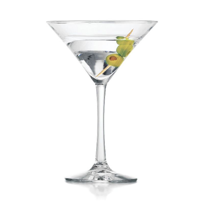 Libbey Entertaining Essentials Martini Glasses, 8-ounce, Set of 6, 1 of 6