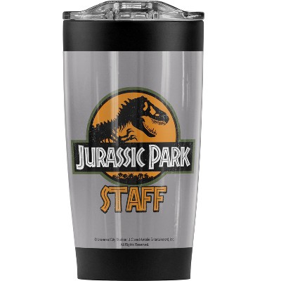 Jurassic Park Park Staff Steel Tumbler 20oz Coffee Travel Mug