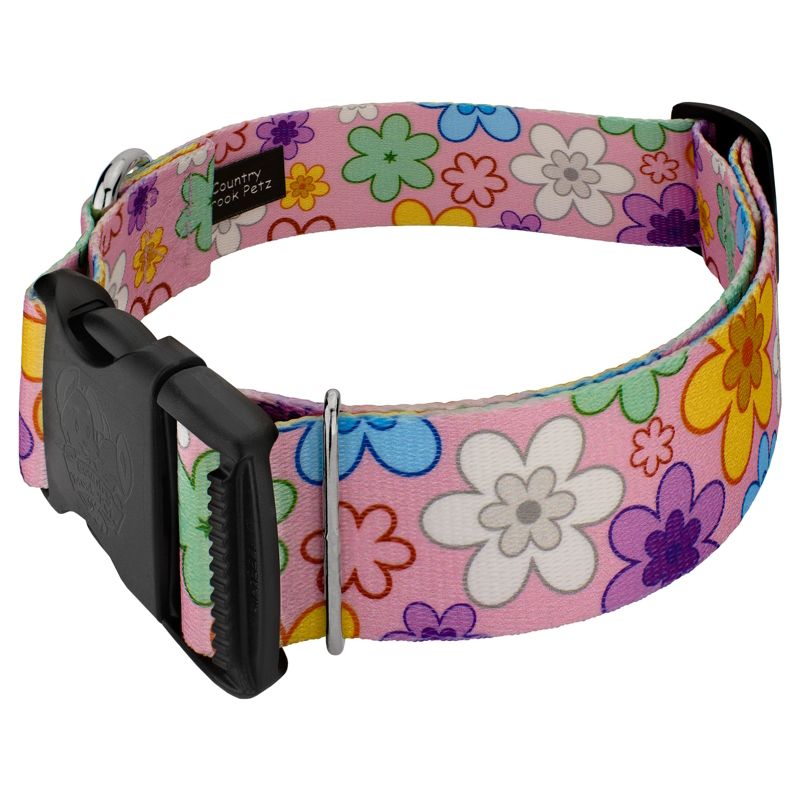 Country Brook Petz 1 1/2 Inch Deluxe May Flowers Dog Collar, 2 of 6